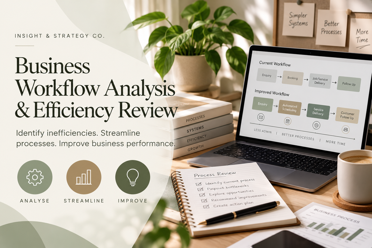 Competitor & Market Analysis— Strategic Business Review