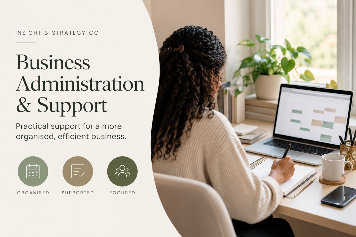 Flexible Administration Support — Tailored to Your Business