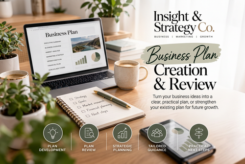 Business Plan Creation and Review from Insight & Strategy Co.